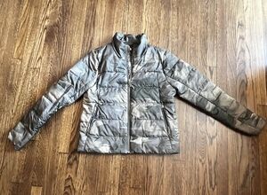 North Face Camo Puffer Jacket